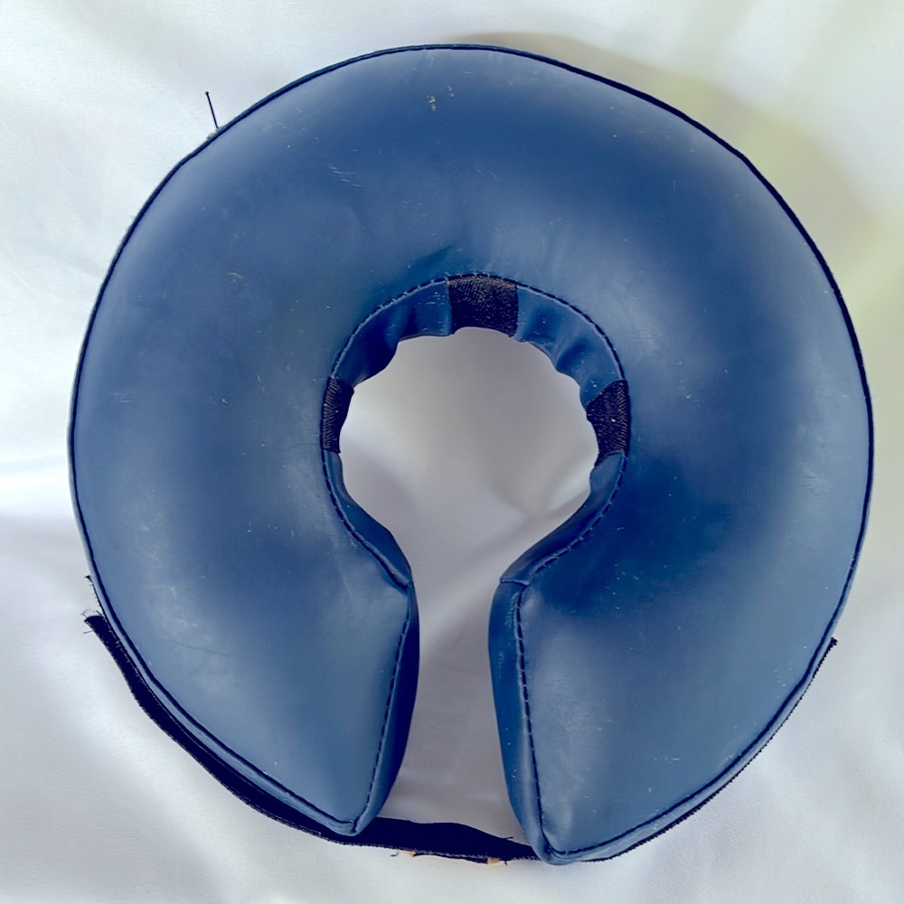 Gently Used TOTAL PET HEALTH INFLATABLE COLLAR BLUE - Picture 7 of 9